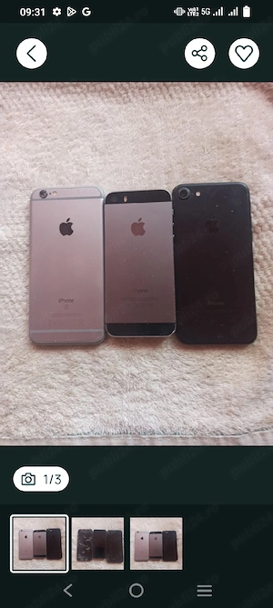 Iphone 5s, 6s si 7