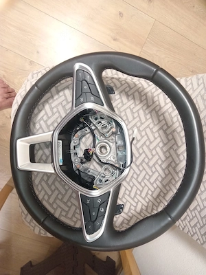 volan renault captur 2020, folosit, 9.5/10, padele, comenzi - imagine 2