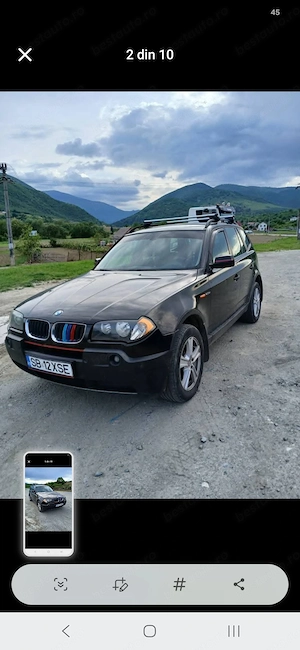  BMW X3 2.0D xDrive   2006   4x4   Diesel   Acte la zi  - imagine 2