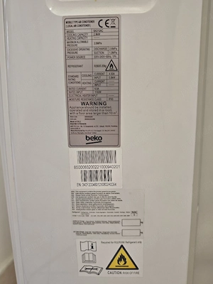 Vând aer condiționat mobil Beko 10000 BTU