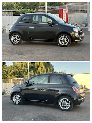 Fiat 500*km:152.125*clima*2 randuri de roti*1.3 benzina*69 cp! - imagine 7