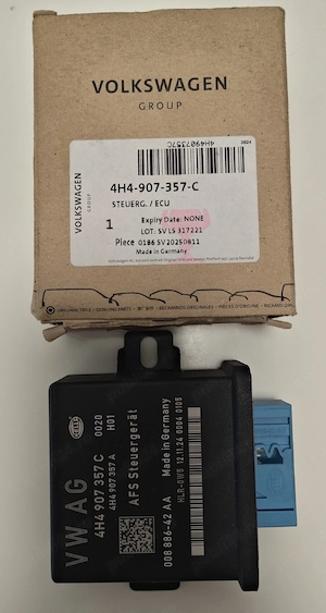 Modul AFS Control Lumini Viraje Original VW/Audi 4H4907357C – Nou în cutie! - imagine 2