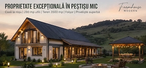 Casa la rosu de vanzare Pestisu Mic 3500 mp