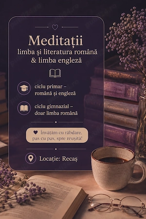 Ofer meditații limba Română și engleză 