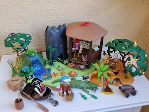 Colectie Playmobil 4073 reinterpretat cu multe accesorii