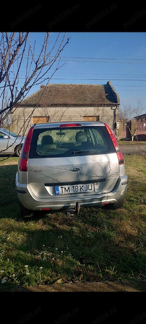 Ford Fusion 1.4 diesel, cu clima si geamuri electrice - imagine 5