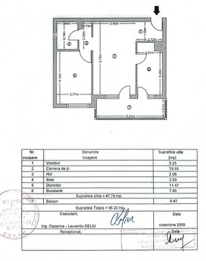 Vanzare apartament 2 camere, 57 mp, parcare inclusă, Citadella Titan - imagine 11
