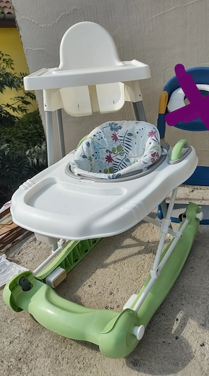 Premergator Chipolino Lilly si scaun Bebe Ikea 
