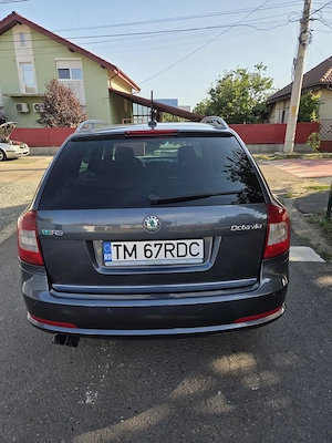 Skoda Octavia 2 Facelift vRS | 2.0 TDI 170 CP | DSG | An 2012 | Pachet vRS - imagine 11