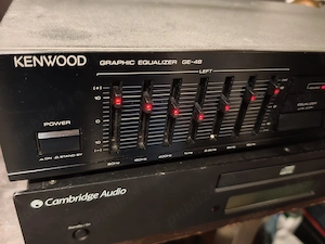 Egalizator Grafic Stereo Kenwood GE-48   Stare Foarte Bună (Vintage Hi-Fi) - imagine 6