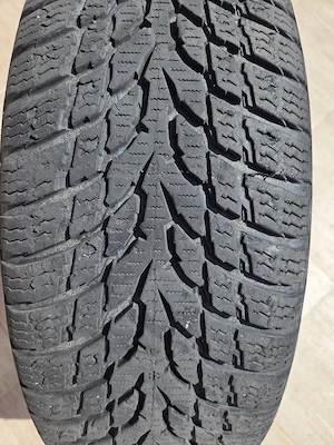 4 roti jante oțel 5x100, anvelope Nokian 195 65 15  - imagine 4