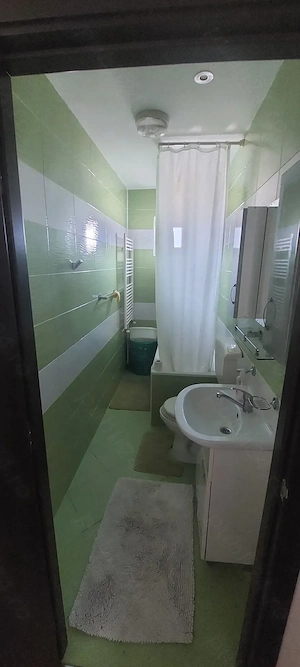 Închiriez apartament cu 2 camere, zona Girocului, 40mp, pret 350 EUR, docomandat si utilat - imagine 5