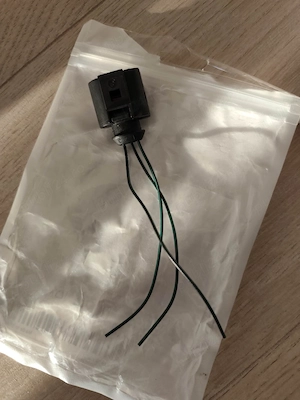 senzor si mufa filtru de particule dpf passat b8 nou - imagine 2