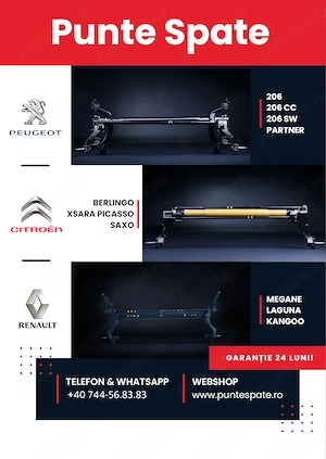 Punte spate Peugeot 206 ,de la 550ron, Garantie 2 ani, Livrare Gratuita - imagine 5