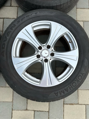 Set roti complete Mercedes Ben GLC GLK jante 18 5x112 anvelope 235 60 18 - imagine 2