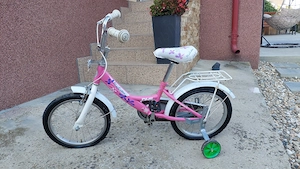Bicicleta de copii cu roti ajutatoare