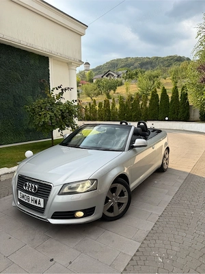 2008 AUDI A3 1.8 TFSI Cabrio, Piele, Masina top Acte val. UK - imagine 3