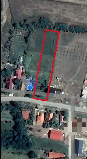 Teren intravilan 1700mp, front 17m   Pădureni, utilități, oportunitate investiție - imagine 3