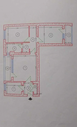 Apartament 3 camere 68 mp, Etaj 1 10, Bd. Alexandru Obregia - imagine 2