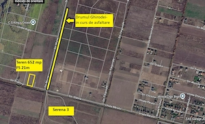 Teren 652 mp, Drumul Ghirodei, proprietar 