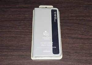 Husa flip smart activa originala Samsung Smart Clear View Cover Galaxy S21 Ultra 5G G998