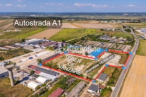 Teren industrial 16.000 mp lângă Autostrada A1 – Căteasca