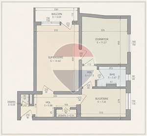 Apartament 2 camere | Liceul „Mihai Eminescu” | Comision 0% - imagine 4