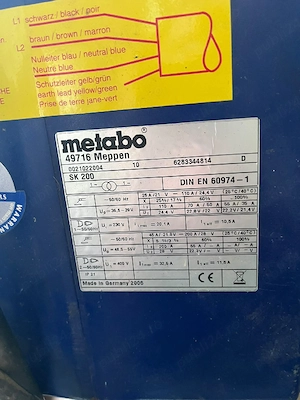Aparat sudura metabo  - imagine 2