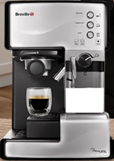 Espressor semi-automat Prima Latte Argintiu Breville