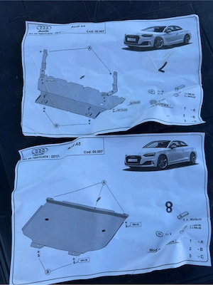 Scut metalic Audi A5 2017-2026 - imagine 5