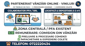 Parteneriat vânzări online   discuri vinil
