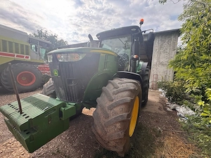 Tractor John Deere 7200R (200 CP) + plug Pottinger Servo 45 M (5 trupițe) - imagine 5