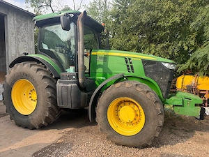Tractor John Deere 7200R (200 CP) + plug Pottinger Servo 45 M (5 trupițe) - imagine 4
