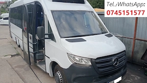 Microbuz Mercedes Benz Trituro, an 2019, Euro 6,  AC bord, clima salon, 2997 cmc, consum mic, 34 loc