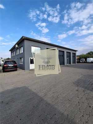 Hala industriala cu birouri 300 mp Cristian