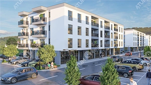 Apartament intabulat cu 3 camere finisat la cheie etaj 2 zona Brana - imagine 2
