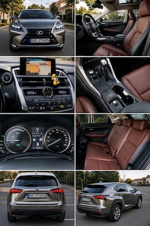 Vând Lexus NX300h AWD Luxury, an fabricație 2017, motorizare hibridă 2.5 benzină + electric, cutie a - imagine 3