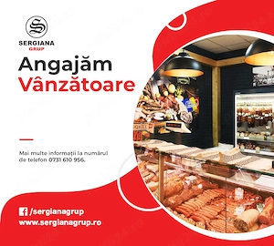 Angajam vanzatoare la Pravalia Sergiana din Sibiu