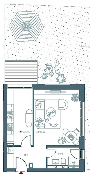 Apartament 39 mp +gradina în complex Ana residence, Str. Stuparilor.6, Timisoara - imagine 2