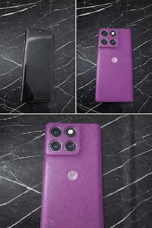 Motorola Edge 60 Pro 12 512GB Purple (Pantone Sparkling Grape) Ca Nou + Husă Extra.