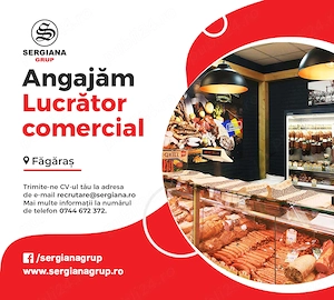 Angajam lucrator comercial in Pravalia Sergiana din Fagaras