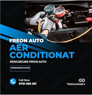 Freon auto, utilaje agricole, Freon camioane, reîncărcare cu Freon ecologic, r134y, refrigereant 