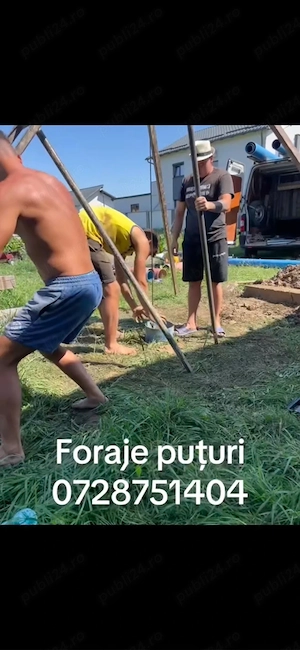 Foraje Puțuri   0  7  2  8  7  5  1  4  0  4   Cauți apă sigură pentru casa sau grădina ta? Oferim s
