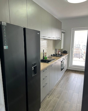 Apartament 2 camere cu terasă, parcare subterană, mobilat complet - imagine 9