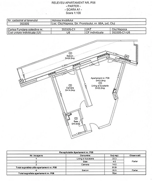 Apartament  cu 2 Camere și Terasă de 26 mp | Ansamblu Wings | Zorilor - imagine 12