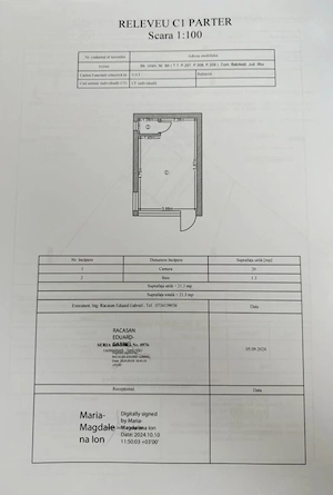 Spatiu comercial central Balotesti, 21.3 mp, curte 25mp, complet renovat - imagine 5