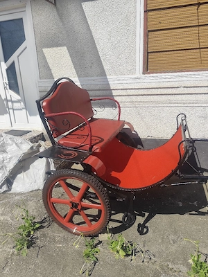 Șaretă nouă model unicat în România. Ocazie  la prețul de 1000 de Euro. Rog citiți anuntul !! - imagine 3