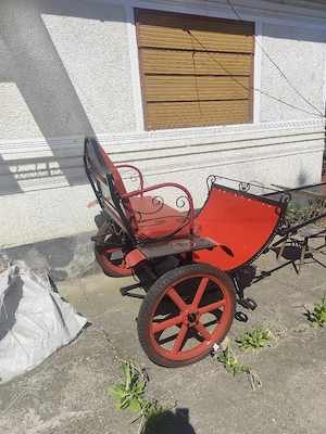 Șaretă nouă model unicat în România. Ocazie  la prețul de 1000 de Euro. Rog citiți anuntul !!