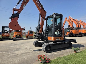 Excavator HItachi ZX48U-6, 2 h, cupla rapida hidr+3 cupe noi, -Promotie 39.500eur+Tva - imagine 13