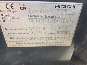 Excavator HItachi ZX48U-6, 2 h, cupla rapida hidr+3 cupe noi, -Promotie 39.500eur+Tva - imagine 19